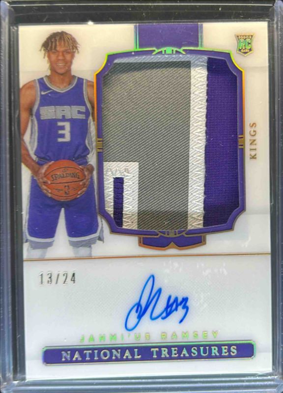 2020 National Treasures #116 Rookie Patch Auto - Gold FOTL /24