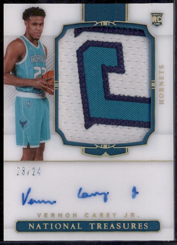 2020 National Treasures #141 Rookie Patch Auto - Gold FOTL /24