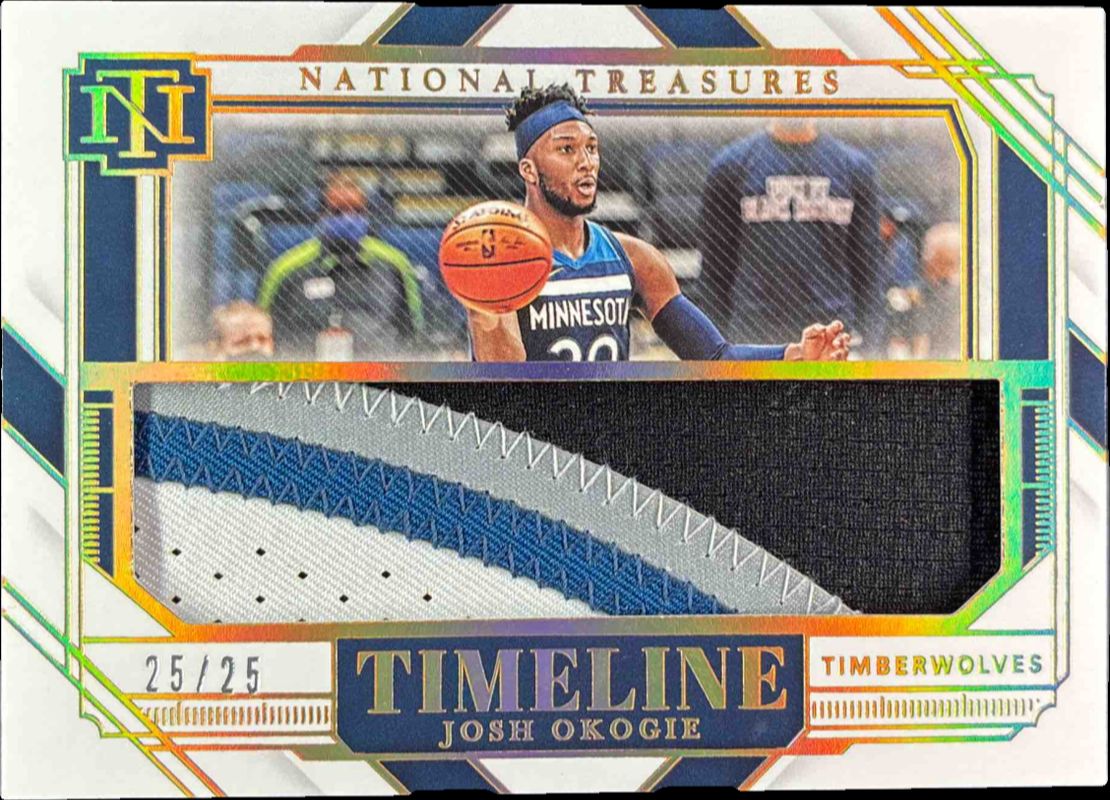 2020 National Treasures #TMA-JOK Timeline Materials - Prime /9