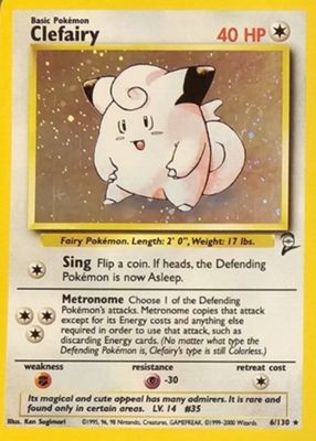 2000 Base Set 2 #6/130 Holo