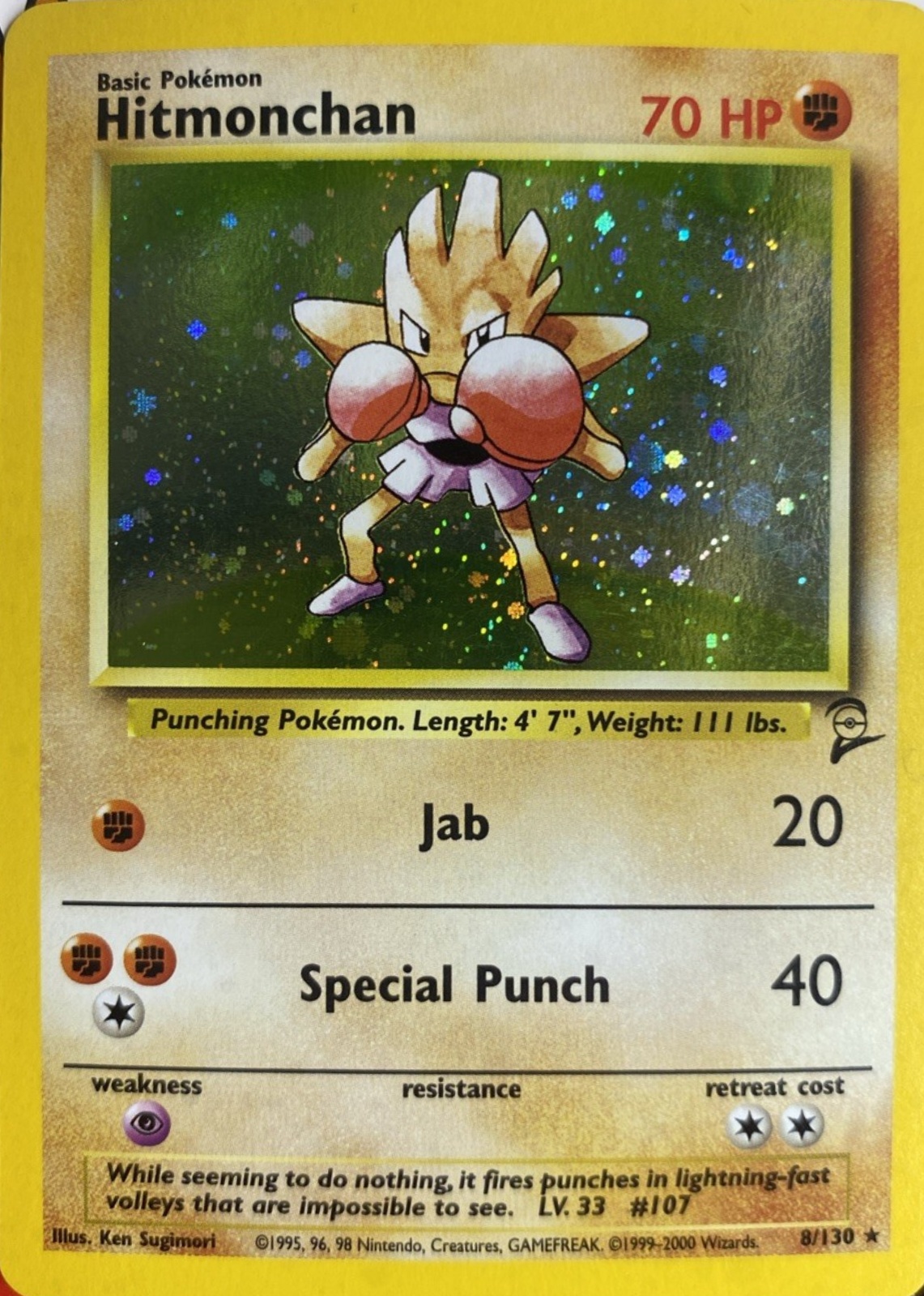pokemon hitmonchan card value Rocket's 9/9 Winner Stamped Reverse Holo Rare Promo Pokmon Hit Points90 HP Form Sold at Auction: 1999 Pokemon