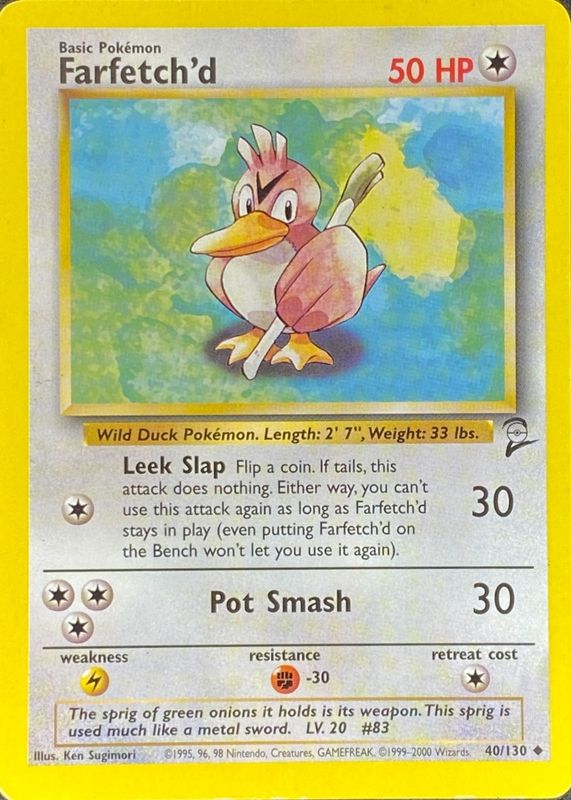 2000 Base Set 2 #40/130 Base