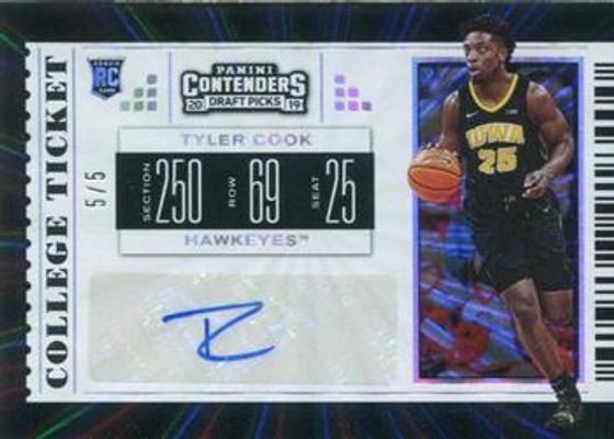 2019 Contenders Draft Picks #103 Fame /5