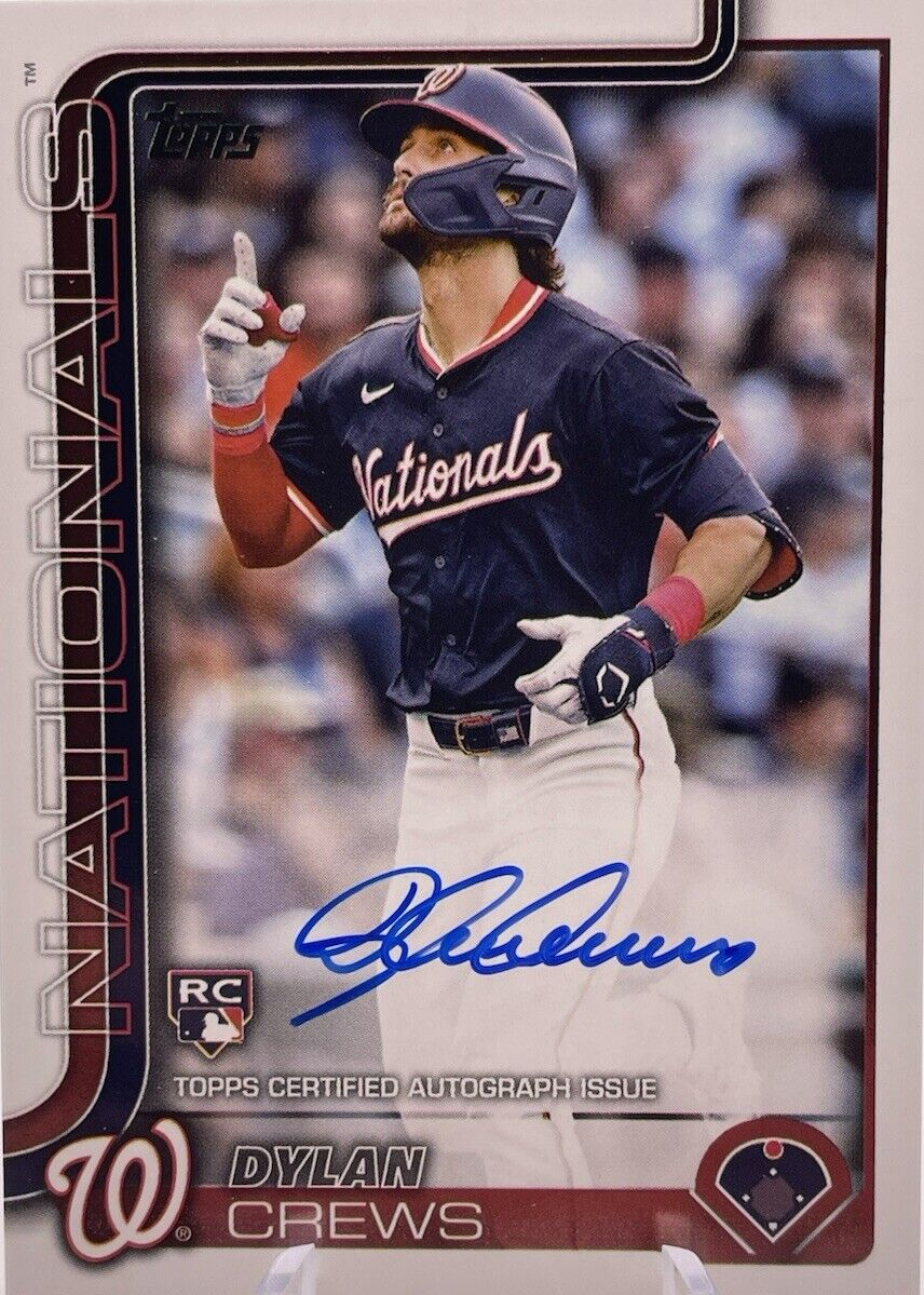 Dylan Crews 2025 Topps #74 Flagship Real One Autographs Price