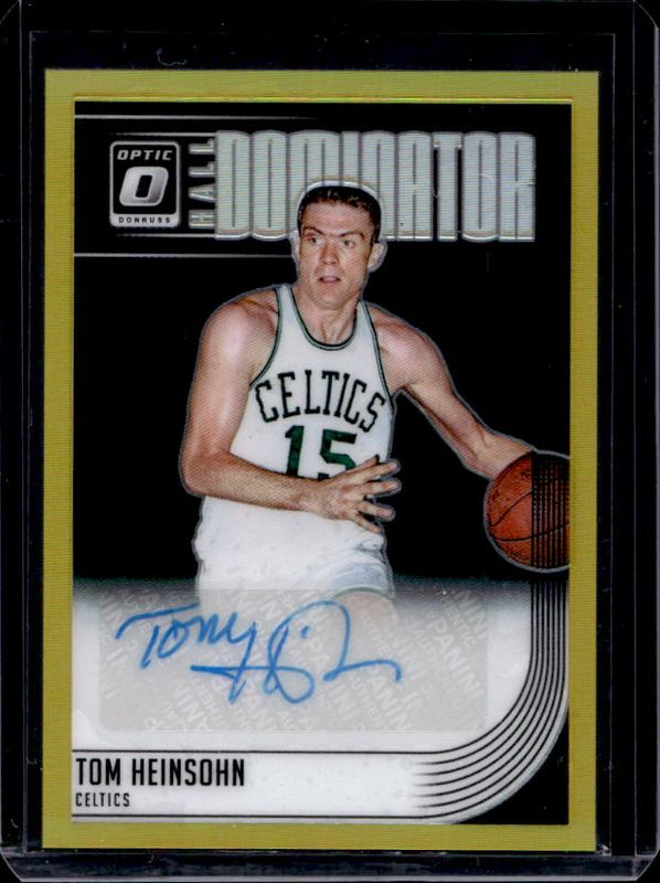 2018 Optic #HD-THS Hall Dominator Signatures - Gold /10