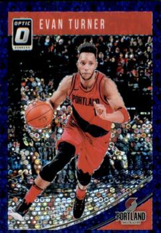 2018 Optic #21 Fast Break Purple /95