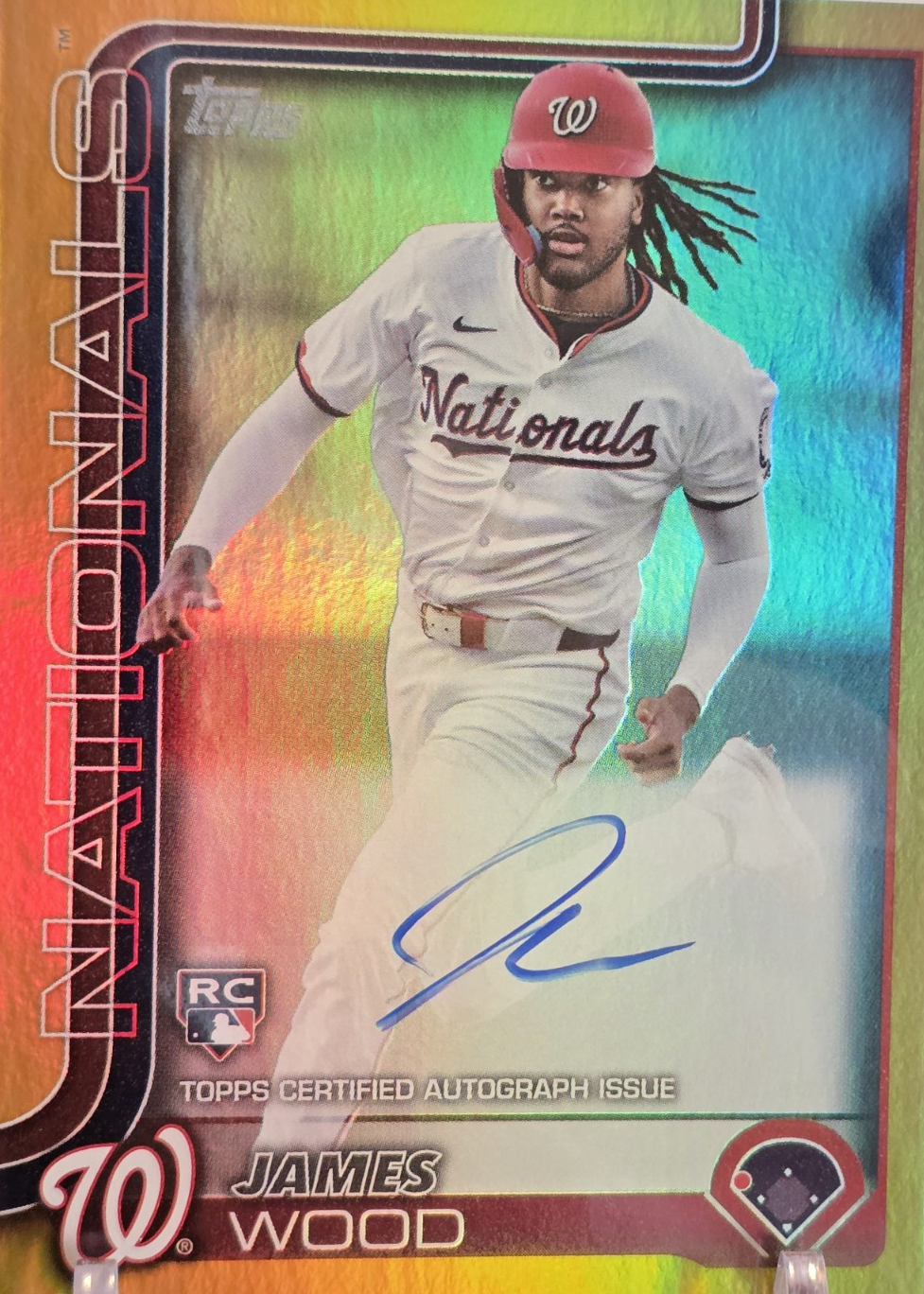 その他 James Wood 2025 Topps Autographs Gold 859123?ts=1742351583227