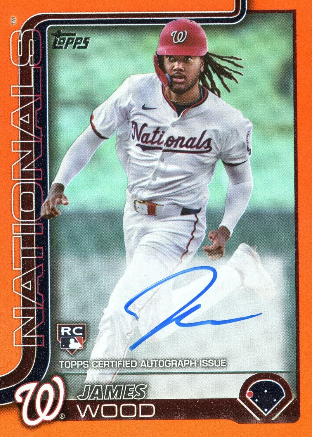 James Wood 2025 Topps #181 Flagship Real One Autographs