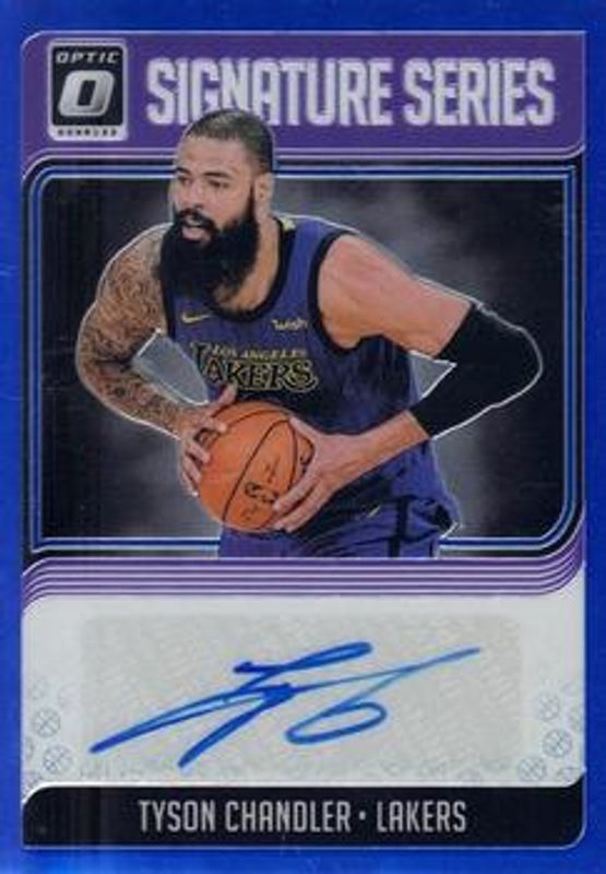 2018 Optic #SG-TCH Signatures Series - Blue /25