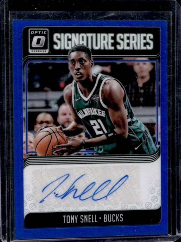 2018 Optic #SG-TSN Signatures Series - Blue /25