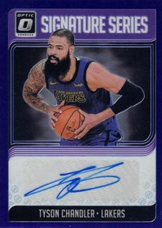 2018 Optic #SG-TCH Signatures Series - Purple