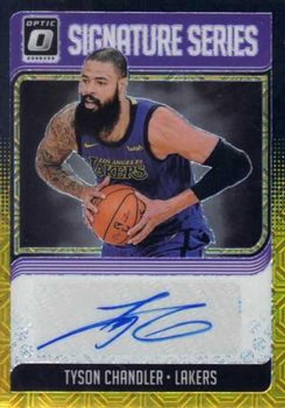 2018 Optic #SG-TCH Signatures Series - Choice Black Gold /8