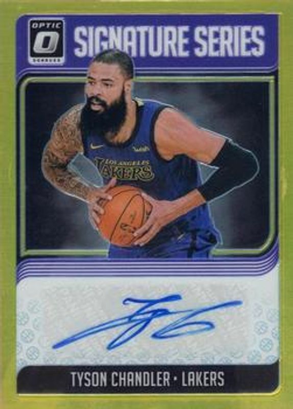 2018 Optic #SG-TCH Signatures Series - Gold /10