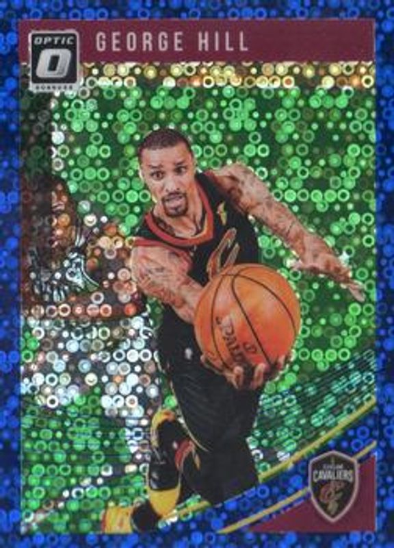 2018 Optic #108 Fast Break Blue /50