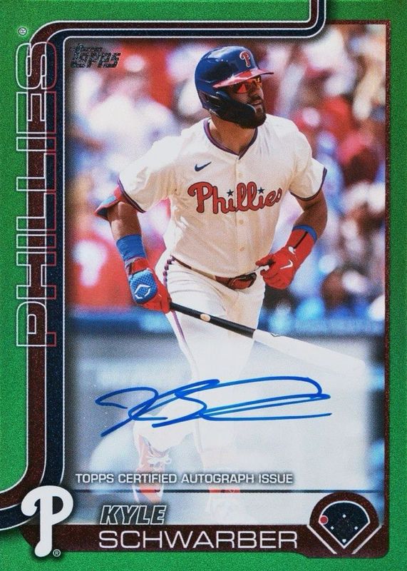 2025 Topps #141 Flagship Real One Autographs - Green Foil /99