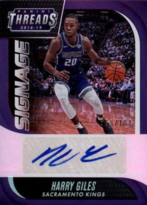 2018 Threads #7 Signage - Premium /20