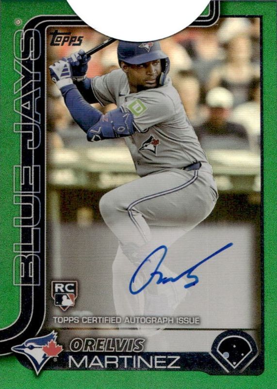 2025 Topps #18 Flagship Real One Autographs - Green Foil /99