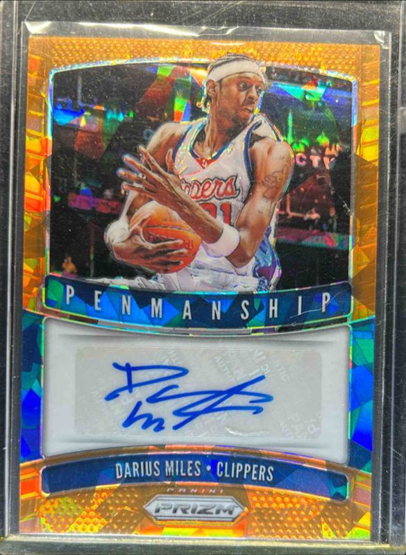 2019 Prizm #PM-DML Penmanship - Orange Ice