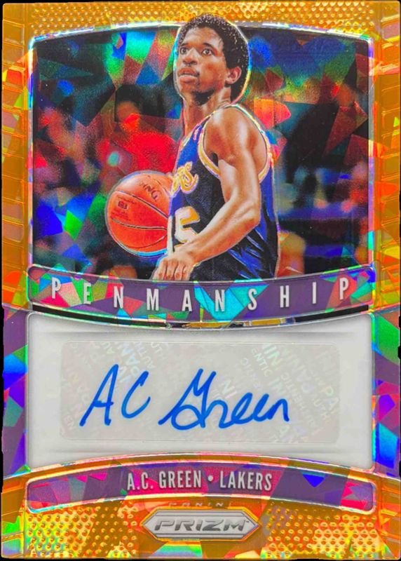 2019 Prizm #PM-SCG Penmanship - Orange Ice