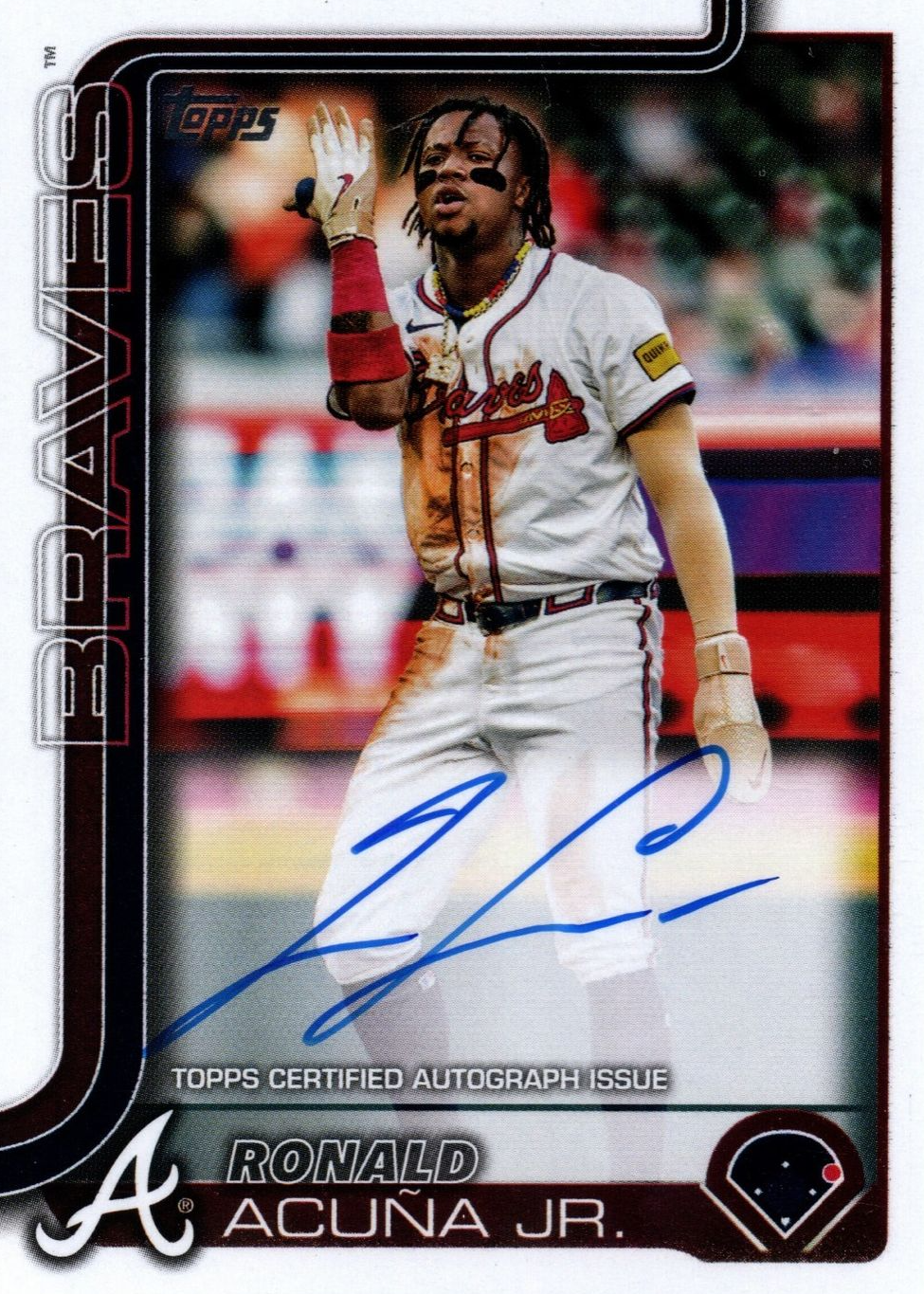 Ronald Acuna Jr. 2025 Topps #207 Flagship Real One