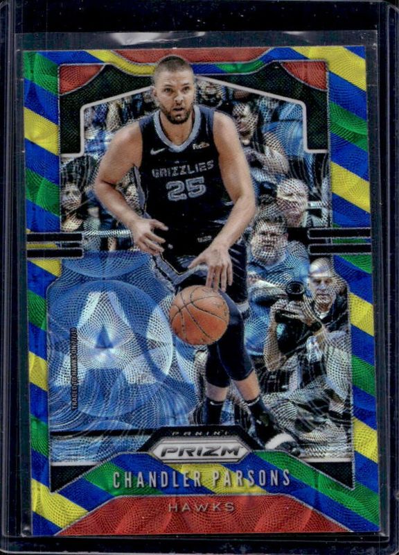 2019 Prizm #140 Choice Blue Yellow Green