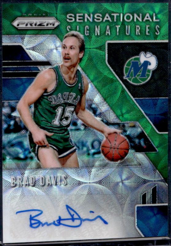 2019 Prizm #SS-BDV Sensational Signatures - Choice Green /8