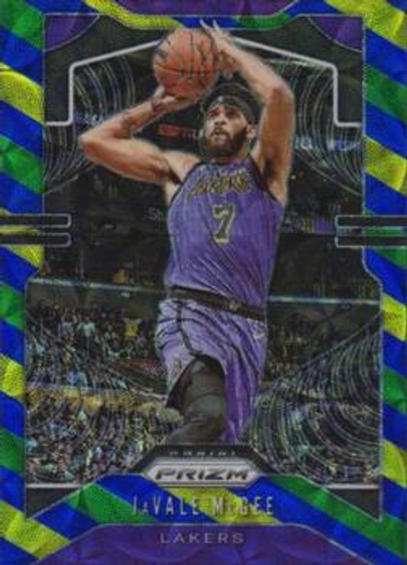 2019 Prizm #225 Choice Blue Yellow Green