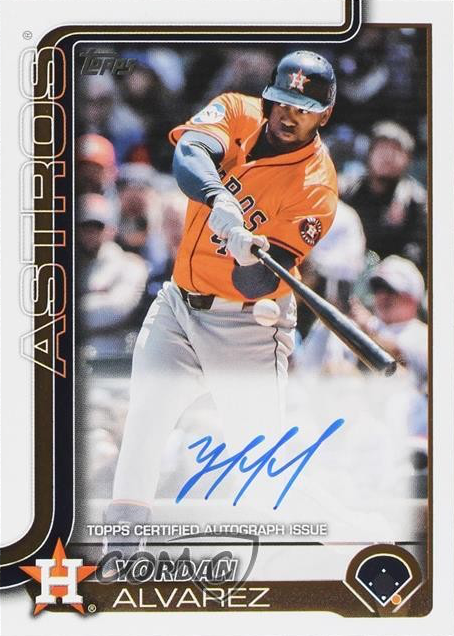 シングルカード Topps - 2022 Topps tier one Yordan Alvarez Auto s-l400.jpg