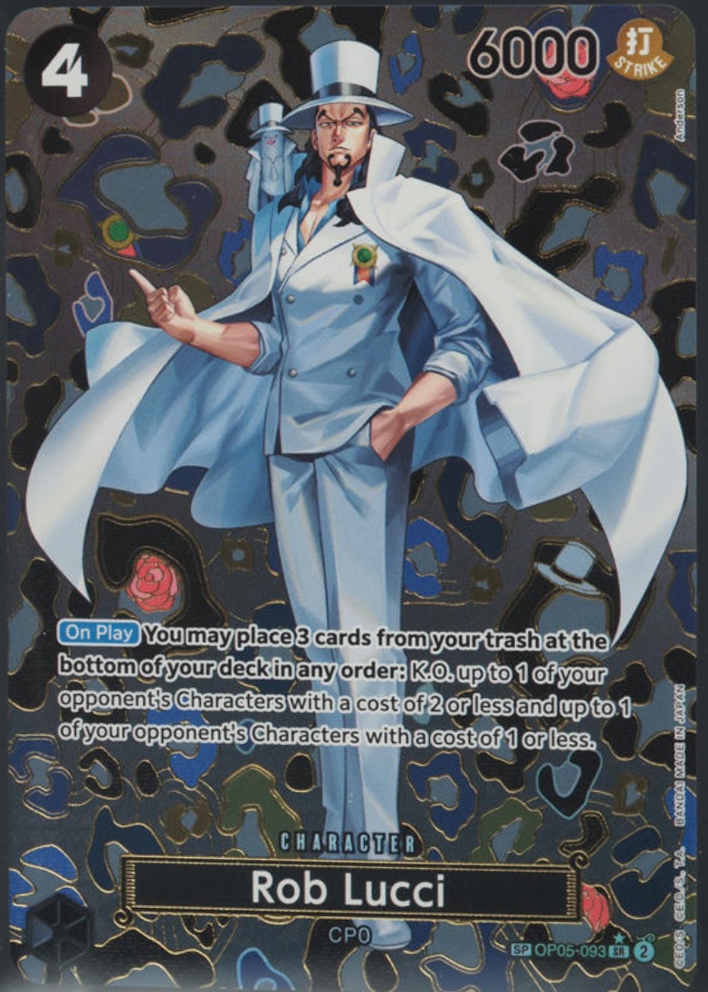 Rob Lucci One Piece Cards Price Guide - Sports Card Investor