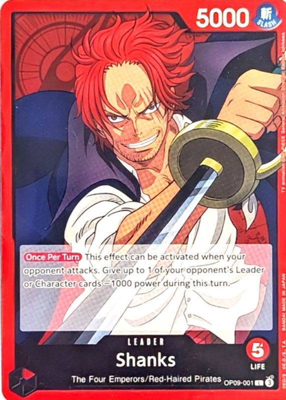 2024 Emperors in the New World #OP09-001 Leader