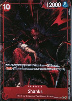 2024 Emperors in the New World #OP09-004 Super Rare (Alternate Art)