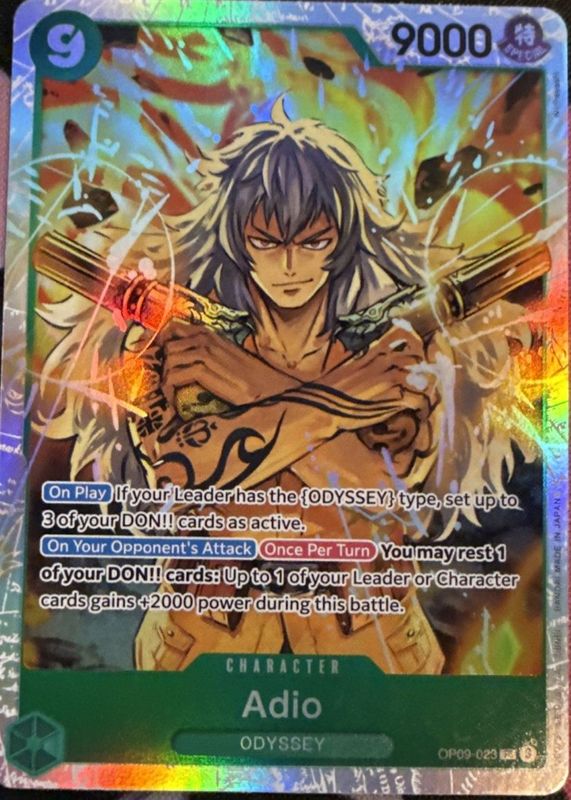 2024 Emperors in the New World #OP09-023 Super Rare