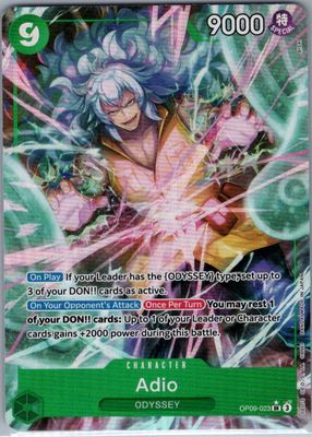 2024 Emperors in the New World #OP09-023 Super Rare (Alternate Art)