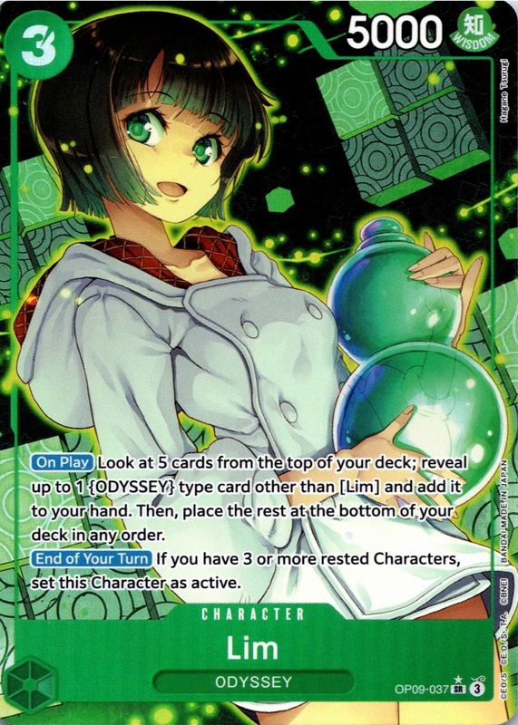 2024 Emperors in the New World #OP09-037 Super Rare (Alternate Art)