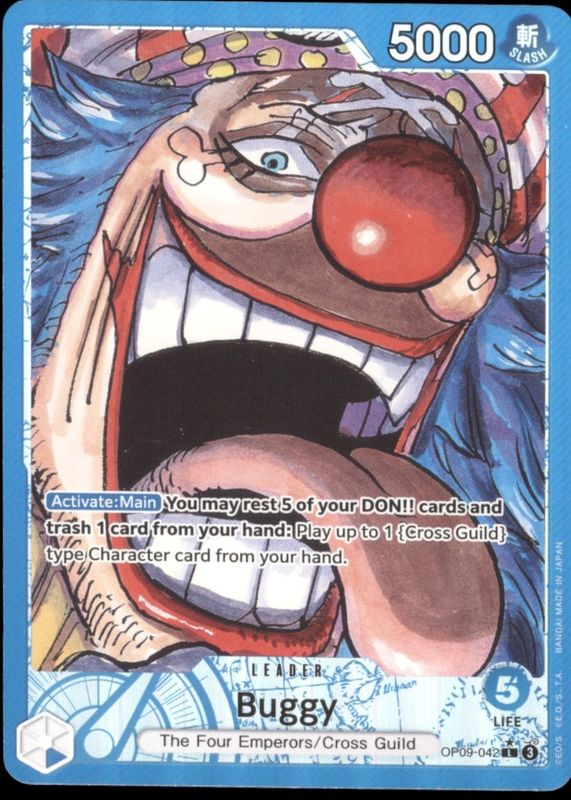 2024 Emperors in the New World #OP09-042 Leader