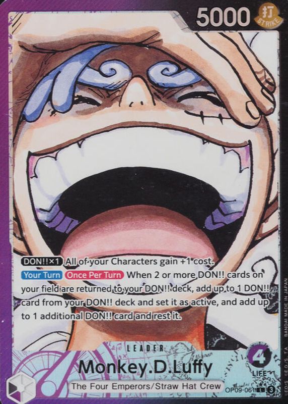2024 Emperors in the New World #OP09-061 Leader (Alternate Art)