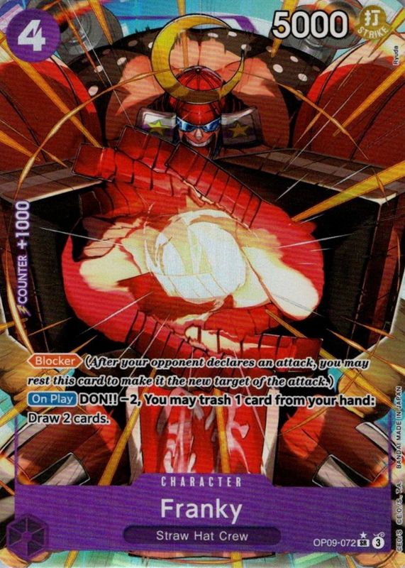 2024 Emperors in the New World #OP09-072 Super Rare (Alternate Art)