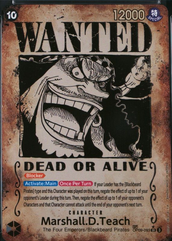 2024 Emperors in the New World #OP09-093 Super Rare