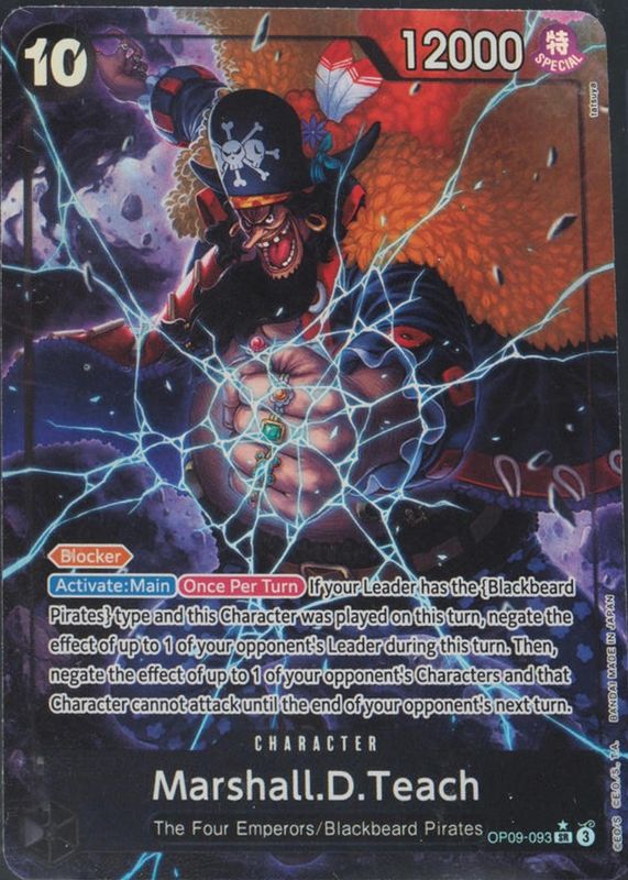 2024 Emperors in the New World #OP09-093 Super Rare (Alternate Art)