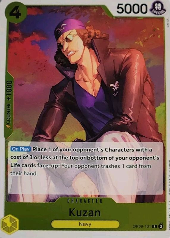 2024 Emperors in the New World #OP09-101 Foil