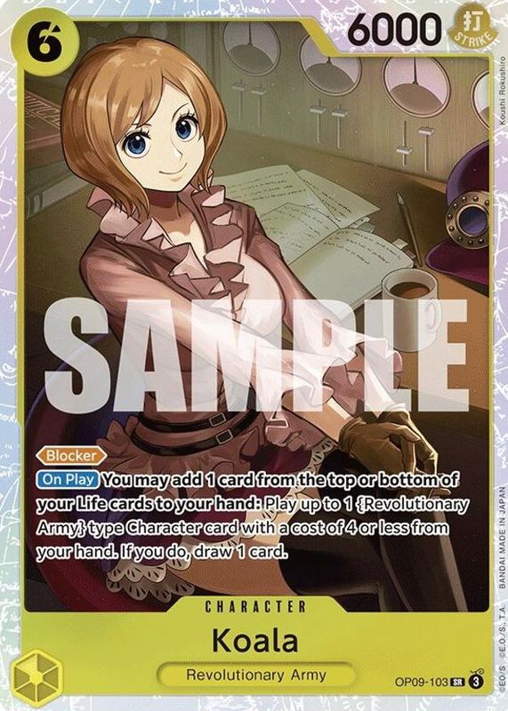 2024 Emperors in the New World #OP09-103 Super Rare