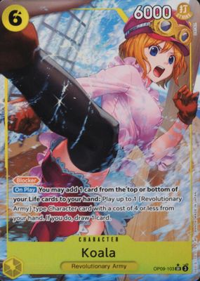 2024 Emperors in the New World #OP09-103 Super Rare (Alternate Art)