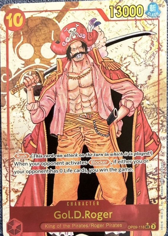 2024 Emperors in the New World #OP09-118 Secret Rare (Alternate Art)