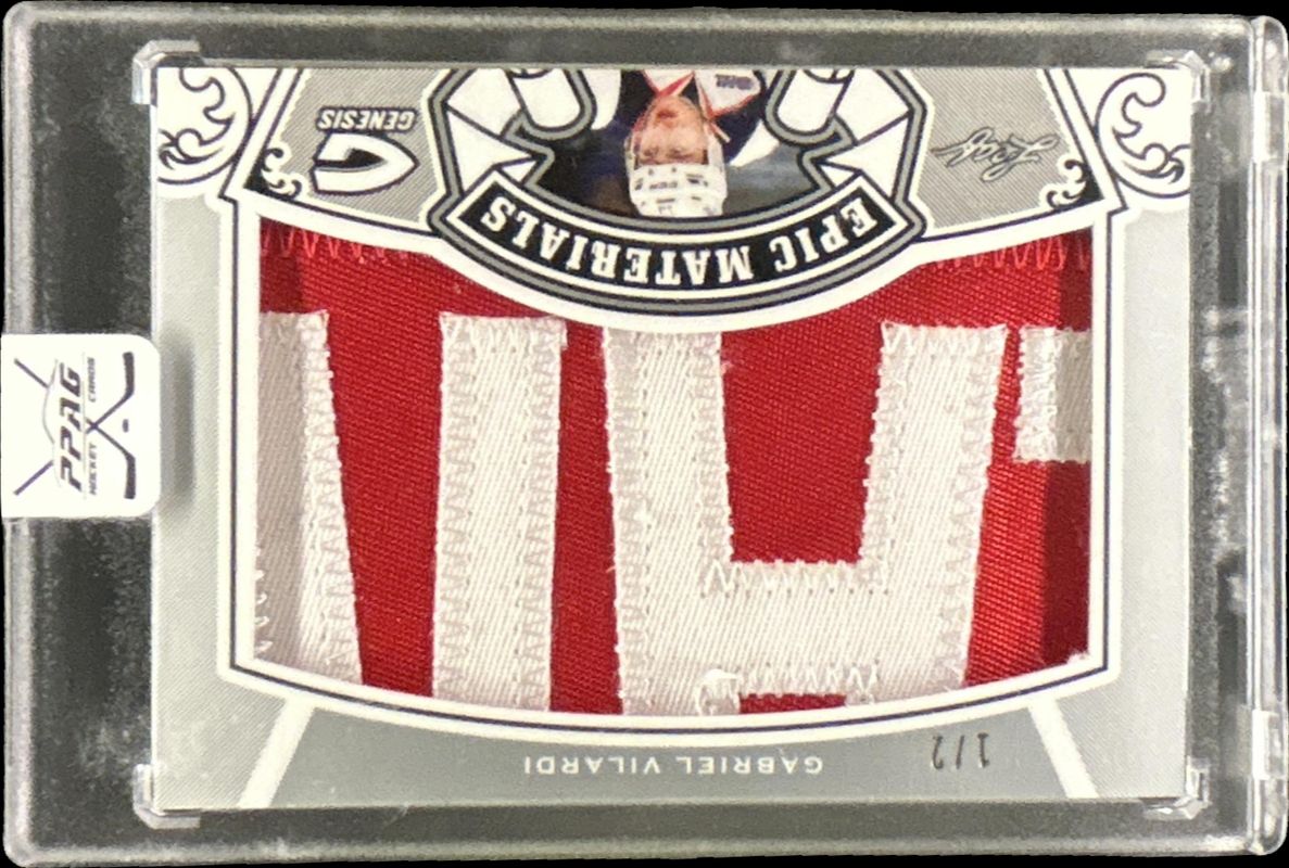 2016 Leaf Genesis #EMP-28 Epic Materials Patch Silver /2