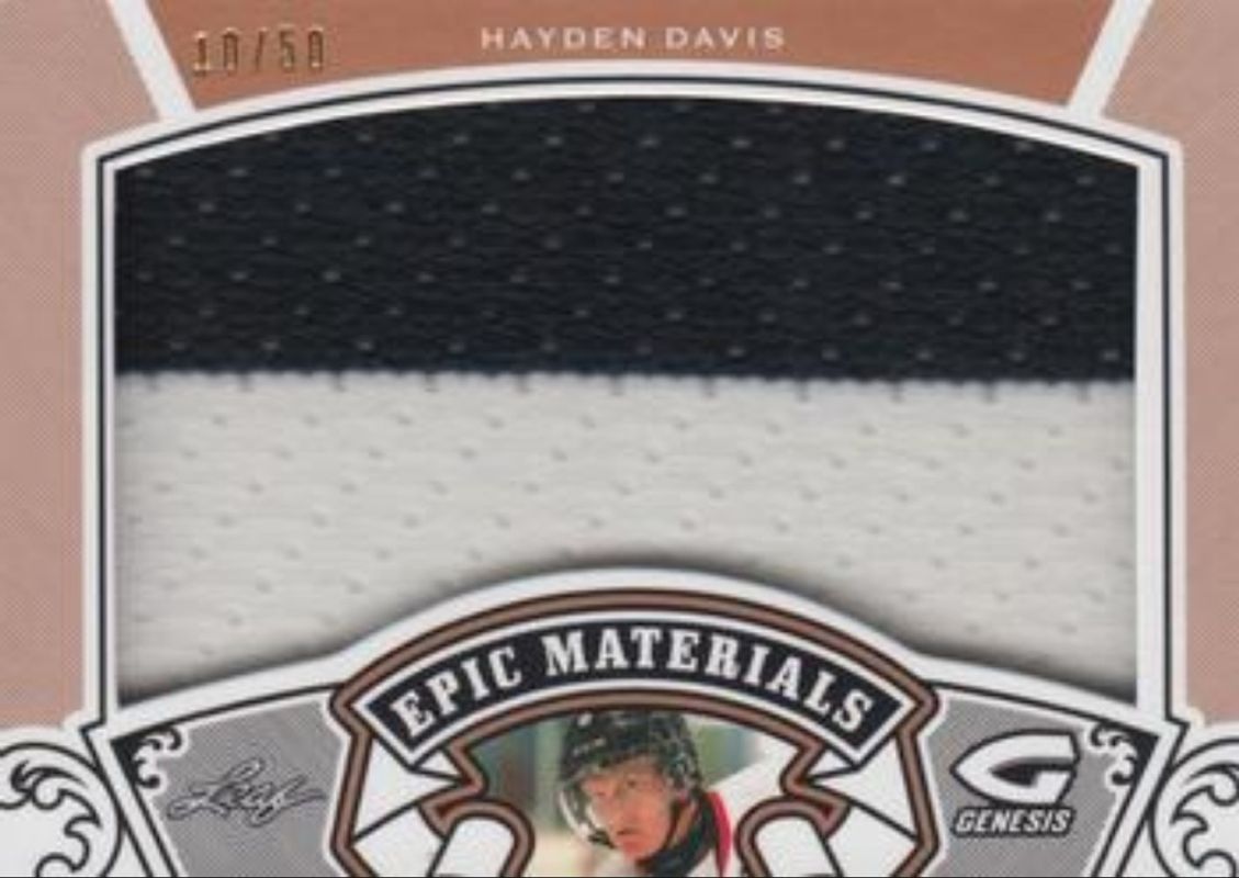 2016 Leaf Genesis #EM-30 Epic Materials /25