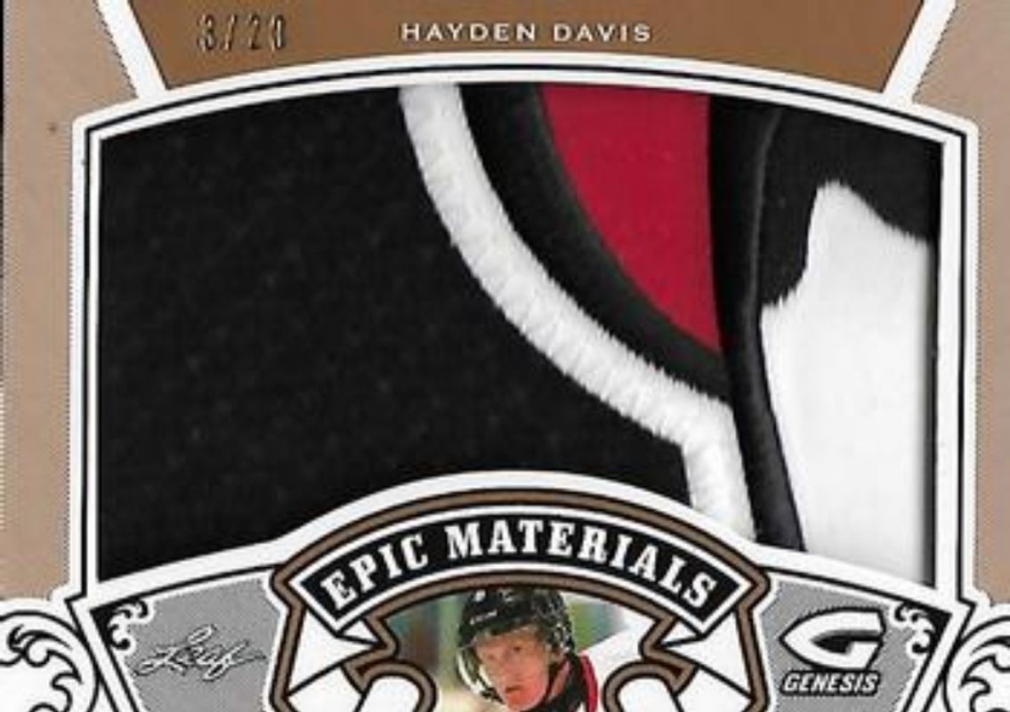 2016 Leaf Genesis #EMP-30 Epic Materials Patch Bronze /10
