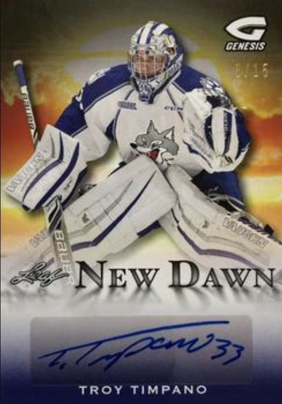 2016 Leaf Genesis #ND-TT1 New Dawn Autographs Purple /10