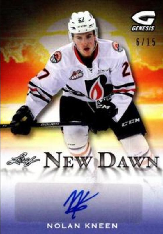 2016 Leaf Genesis #ND-NK1 New Dawn Autographs Purple /10