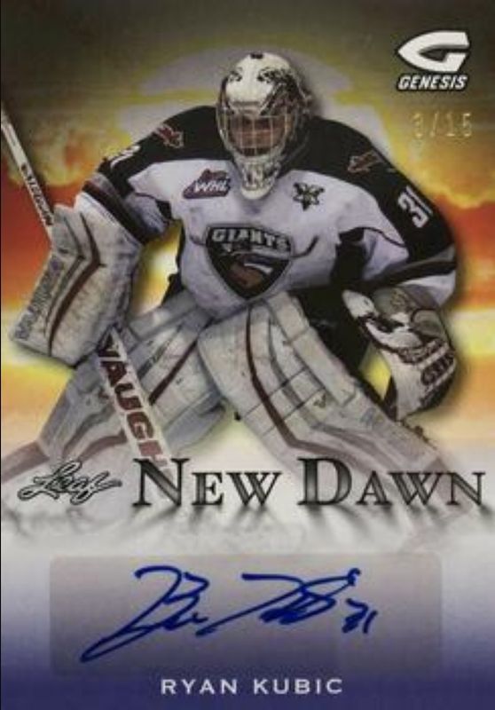 2016 Leaf Genesis #ND-RK1 New Dawn Autographs Purple /10