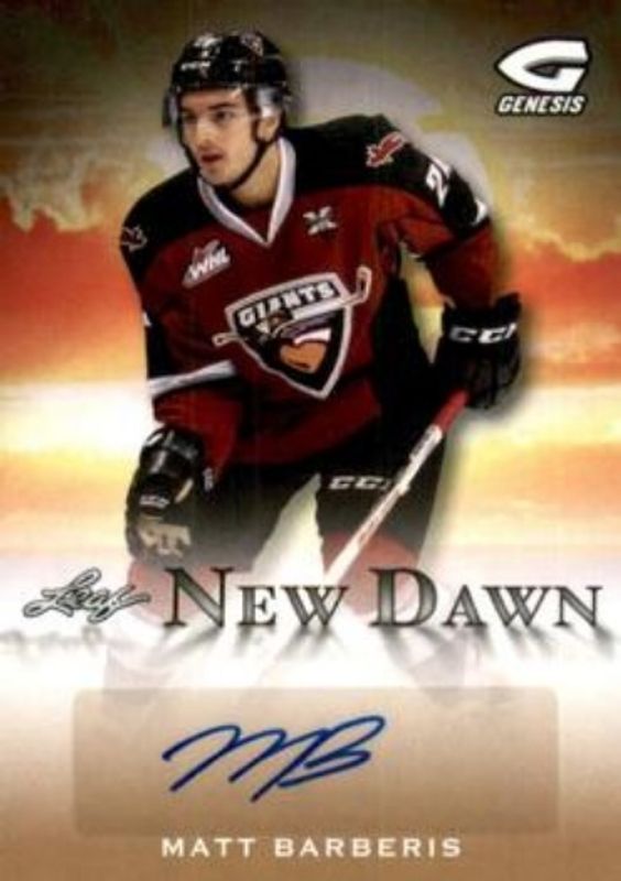 2016 Leaf Genesis #ND-MB1 New Dawn Autographs